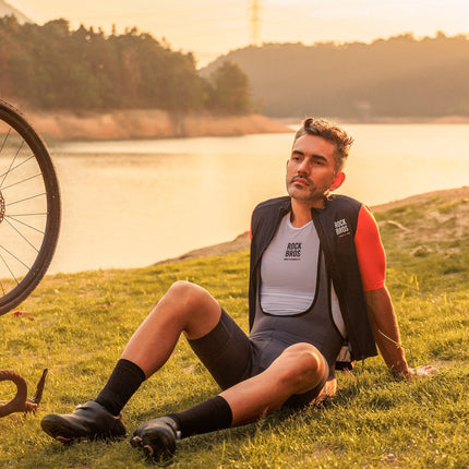 Road-to-Sky Herren-Radlerhose mit Trägern