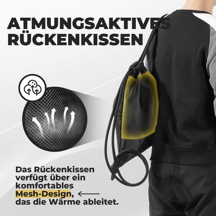 Rucksack mit Kordelzug Turnbeutel Kordelzugbeutel Sportbeutel 9L