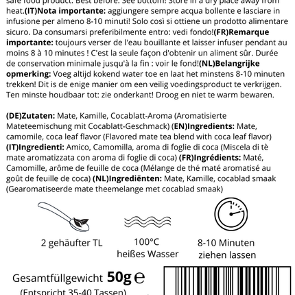 Sanfte Blüte (Mate de Coca + Kamille)