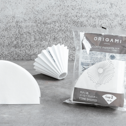Origami Papierfilter (konisch)