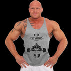 Bodybuilder Logo - Einzeln / Grau / S