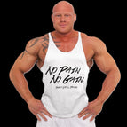 No Pain No Gain - Einzeln / Weiß / S