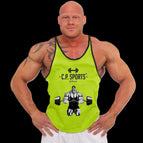 Bodybuilder Logo - Einzeln / Neon yellow / S