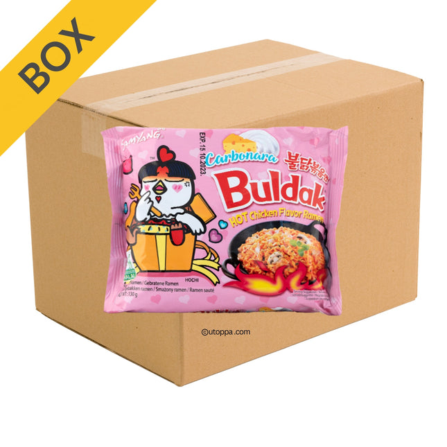 Samyang Carbonara Buldak Hot Chicken Ramen Karton 40x130g Karton