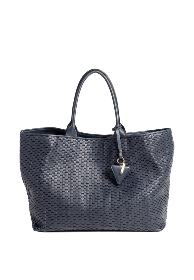 '60' Large Tote Bag Navy Blue