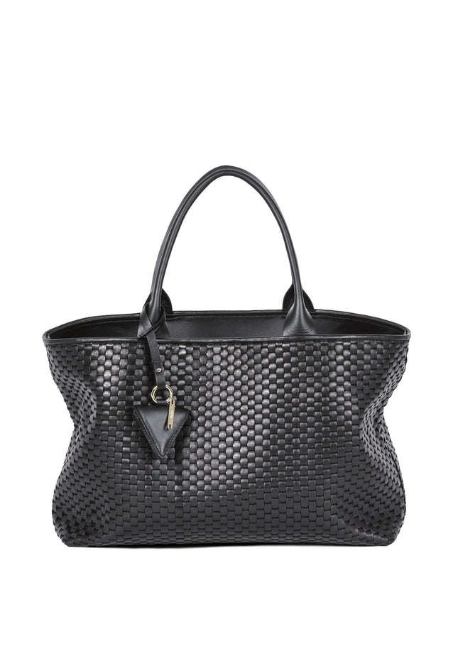 '60' Medium Tote Bag Black