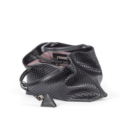 '60' Medium Tote Bag Black