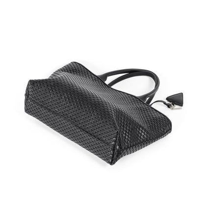 '60' Medium Tote Bag Black