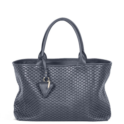 '60' Medium Tote Bag Navy Blue