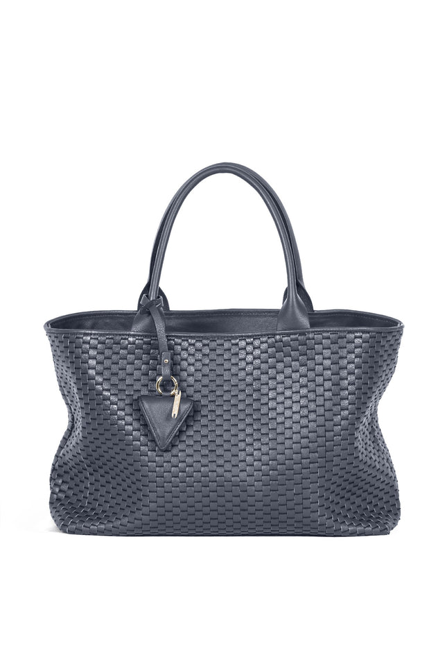 '60' Medium Tote Bag Navy Blue