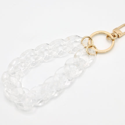 Schlüsselanhänger mit Karabiner Clear