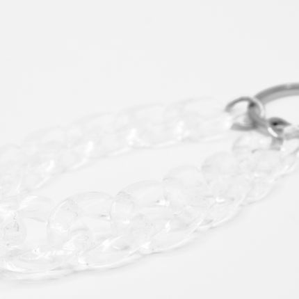 Schlüsselanhänger mit Karabiner Clear