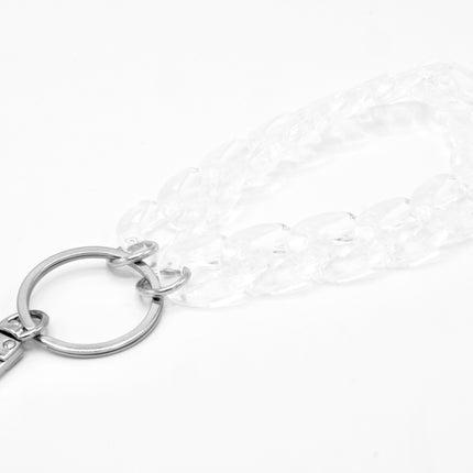 Schlüsselanhänger mit Karabiner Clear