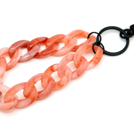 Schlüsselanhänger mit Karabiner Rosenholz