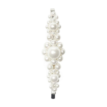 Large Flower  Hair Accessorie - Simone Rocha - Pearl - Pearl