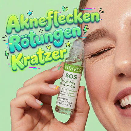 SOS Teebaumöl Serum Akut-Hilfe bei Pickeln, Rötungen & Hautreizungen 10 ml
