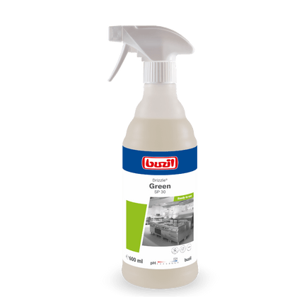 Drizzle® Green Öl- und Fettlöser farblos - hellgelb | Flasche (600 ml)