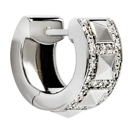 Ohrringe Rockaway aus Diamanten/Silber