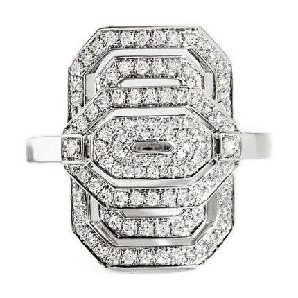 Ring My Way Mini aus Silber und Diamanten