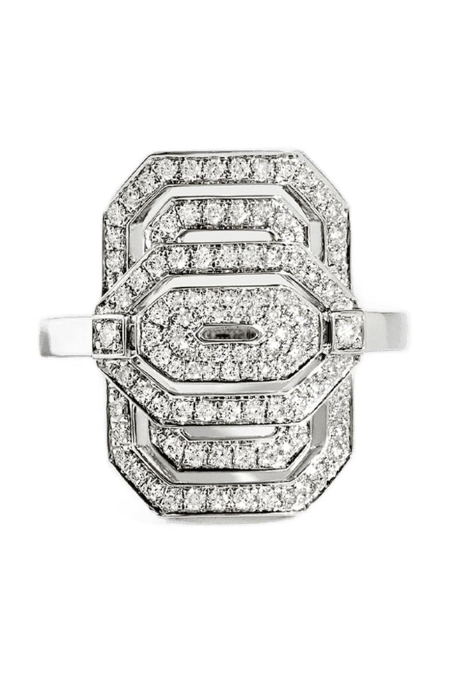 Ring My Way Mini aus Silber und Diamanten