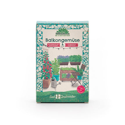 BIO-Saatgut-Set "Balkongemüse"