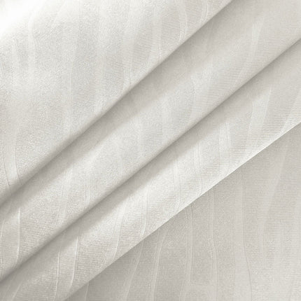 Satin Emboss / Reliefprägung bemustert Vorhang Gardine, Zebra  -20371- Blickdicht zum Verdunkeln mit Ösen,  (Höhe x Breite in cm) 20371