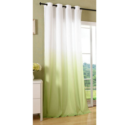 Schal blickdicht Vorhang Ösen Gardine Microsatin Farbverlauf Microfaser 204252