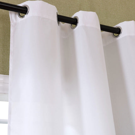 Schal blickdicht Vorhang Ösen Gardine Microsatin Farbverlauf Microfaser 204252
