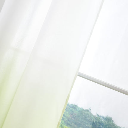 Schal blickdicht Vorhang Ösen Gardine Microsatin Farbverlauf Microfaser 204252