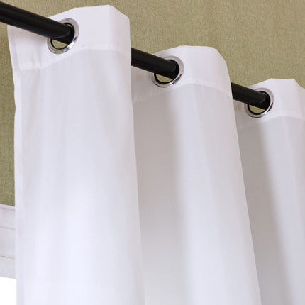 Schal blickdicht Vorhang Ösen Gardine Microsatin Farbverlauf Microfaser 204252