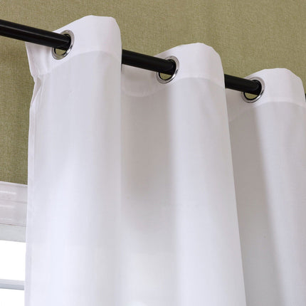 Schal blickdicht Vorhang Ösen Gardine Microsatin Farbverlauf Microfaser 204252