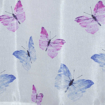 Scheibengardine Voile »Ulm« Ausbrenner Bedruckt Sichtschutz Transparent  Küchenfenster 202071