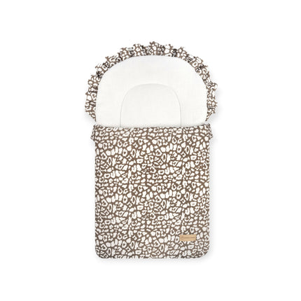Babyschlafsack Dreamy Musselin Leopard – Ganzjahresschlafsack