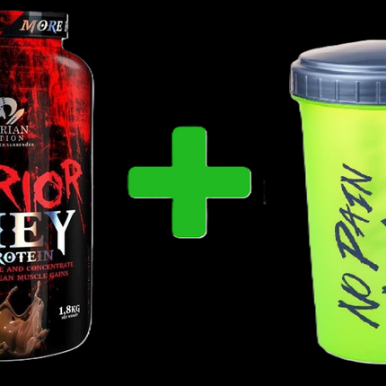 Whey Protein + BCAAs- 1,8 Kg- Barbarian Nutrition Geschmack: Schoko / Vanille