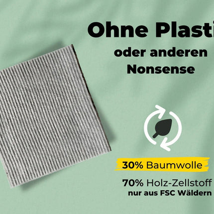 Spüllappen Forest Green Winter Edition - saugstarke Schwammtücher Plastikfrei