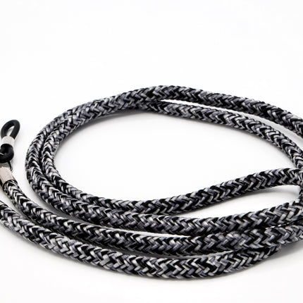 Brillenband 4mm Grau Meliert