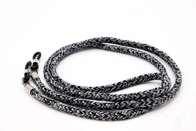 Brillenband 4mm Grau Meliert