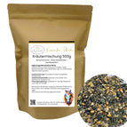 Schwarzkümmel - Brennnesselblätter - Kamillenblüten