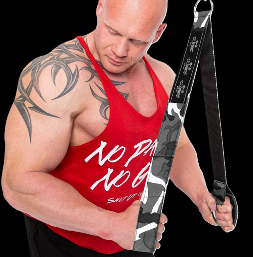 Griffschlaufen Lang und Kurz - Camouflage Weiß C.P. Sports