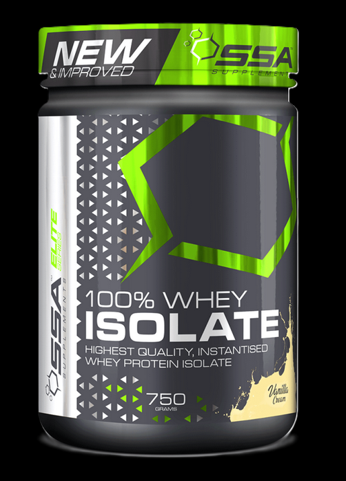 100% Whey Isolate - SSA Suplements - Schoko/Vanille