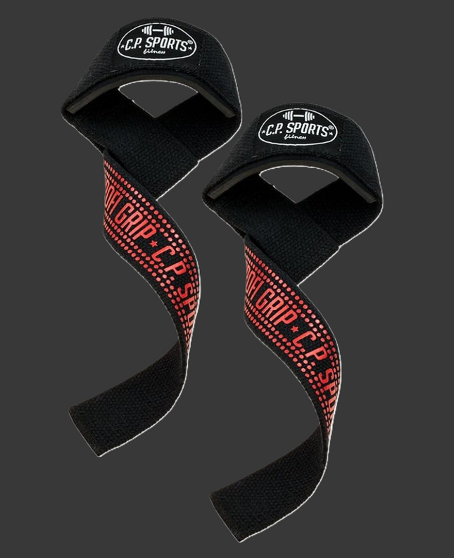 Zughilfen "Profi- Grip" Schwarz oder Rot - C.P.Sports - T12-0