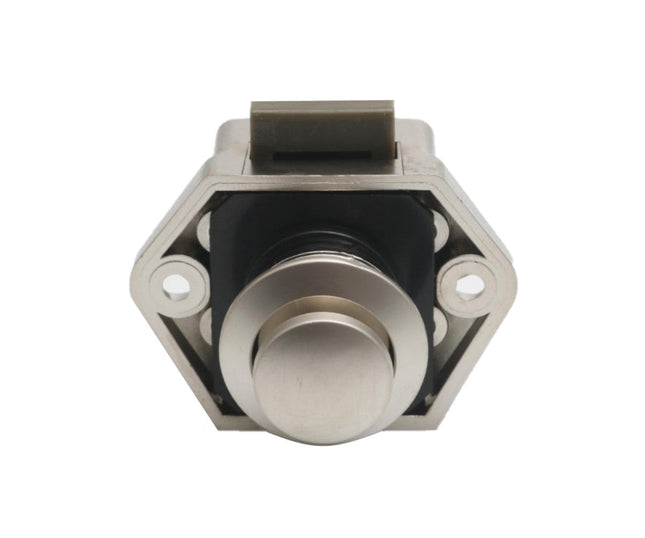 Push Lock Nexa | Camper Mini Möbelschloss matt silbern oder chrom