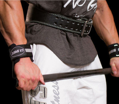 Gewichthebergürtel Leder Schwarz - C.P. Sports - T4-8