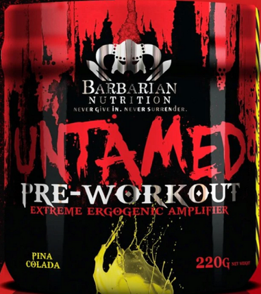 Pre-Workout Untamed - 240g - Barbarian Nutrition