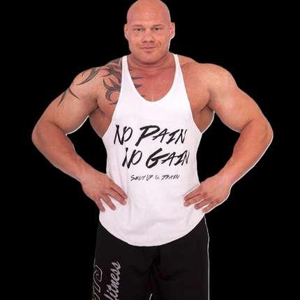 Tanktop "NO Pain NO Gain" verschieden Farben - C.P. Sports- S6-1