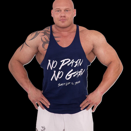Tanktop "NO Pain NO Gain" verschieden Farben - C.P. Sports- S6-1