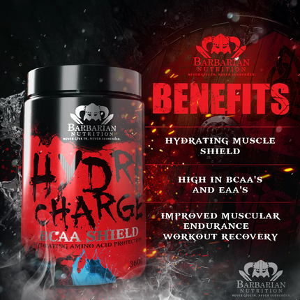 Hydra Charge BCAA - 9 essentiellen Aminosäuren - Barbarian Supplements