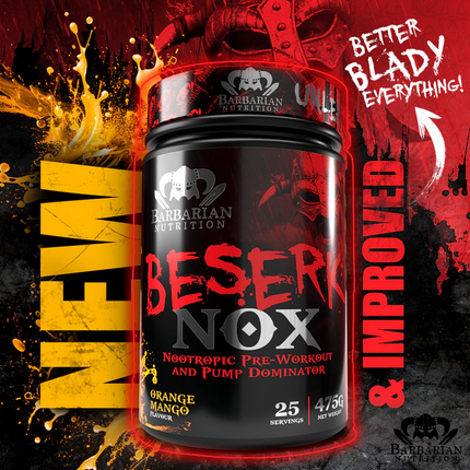 Beserk NOX Pumpe - Barbarian Nutrition