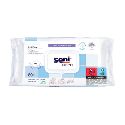 Seni Care Feuchttücher - 80 Stück | Packung (80 Stück)
