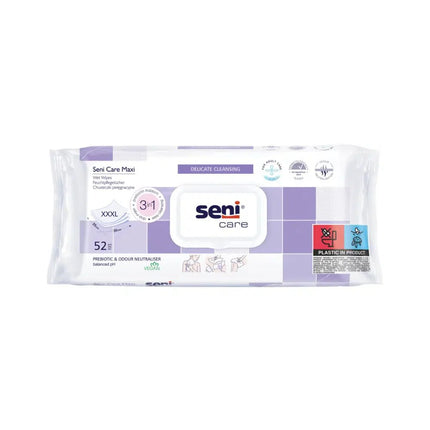 Seni Care Maxi Feuchttücher - 52 Stück | Packung (52 Stück)